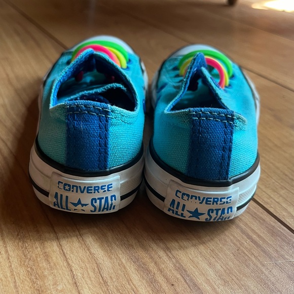 EUC Converse blue shoes sneakers size 11 - Picture 5 of 5